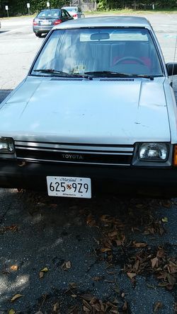 Toyota tercel 1984 automatic