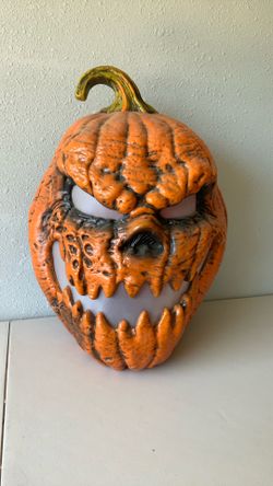 Light Up Mac O Lantern Pumpkin Head $40 OBO