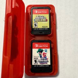 Nintendo Switch Mario Bros Game Cartridges Bundle