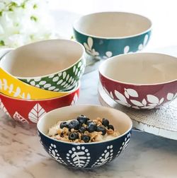 🟡 Natural Elements 6-piece All Purpose Bowl Set🟡