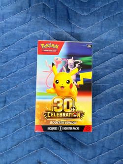 Booster bundle 30th anniversary Pokemon cards