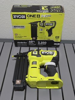 Ryobi 18V HP 18 Gauge Brad Nailer