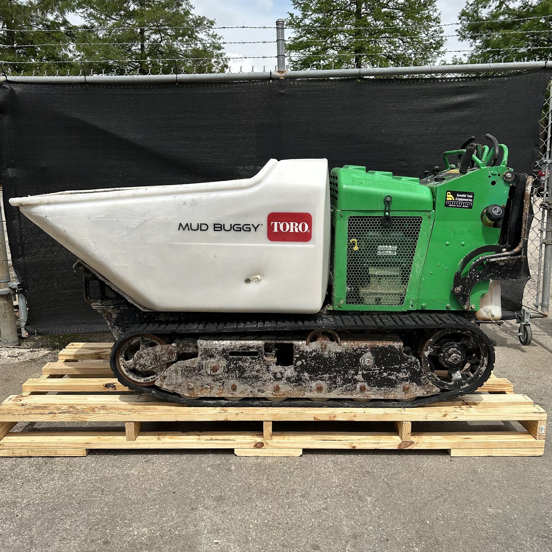 2019 Toro MBTX-2500 Tracked Stand On Concrete Buggy 25HP Kohler 68138G- 522 Hrs