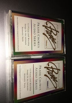Offers Considered. See Photos. Lot of 2 Audio Cassettes. Christian Music. Maranatha!Music Praise Volume 1 and 2 Praise Chorus Audio Series