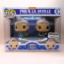 Funko Pop! Rugrats Phil & Lil DeVille 2-Pack Amazon Exclusive NIB