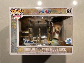 Whitebeard & Moby Dick Funko Pop Deluxe Rides *MINT* Online Shop Exclusive One Piece 127 Anime Luffy Ship Netflix