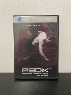 P90X + Extreme Home Fitness DVD Total Body Plus BeachBody Tony Horton CIB 2007