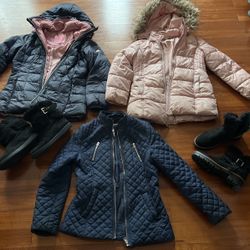 Winter Jackets/ Winter Coats And Boots