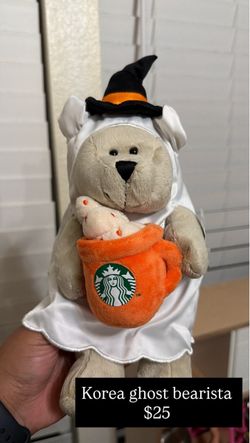 Starbucks Korea bearista ghost