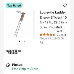 Louisville Aluminum Ladder