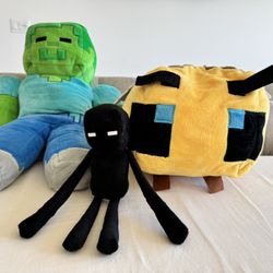 Minecraft Pillow Toys