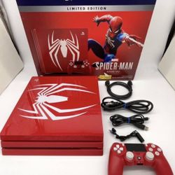 PS4 🕷 SpiderMan Limited Edition Console