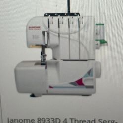 Serger Janome 8933d