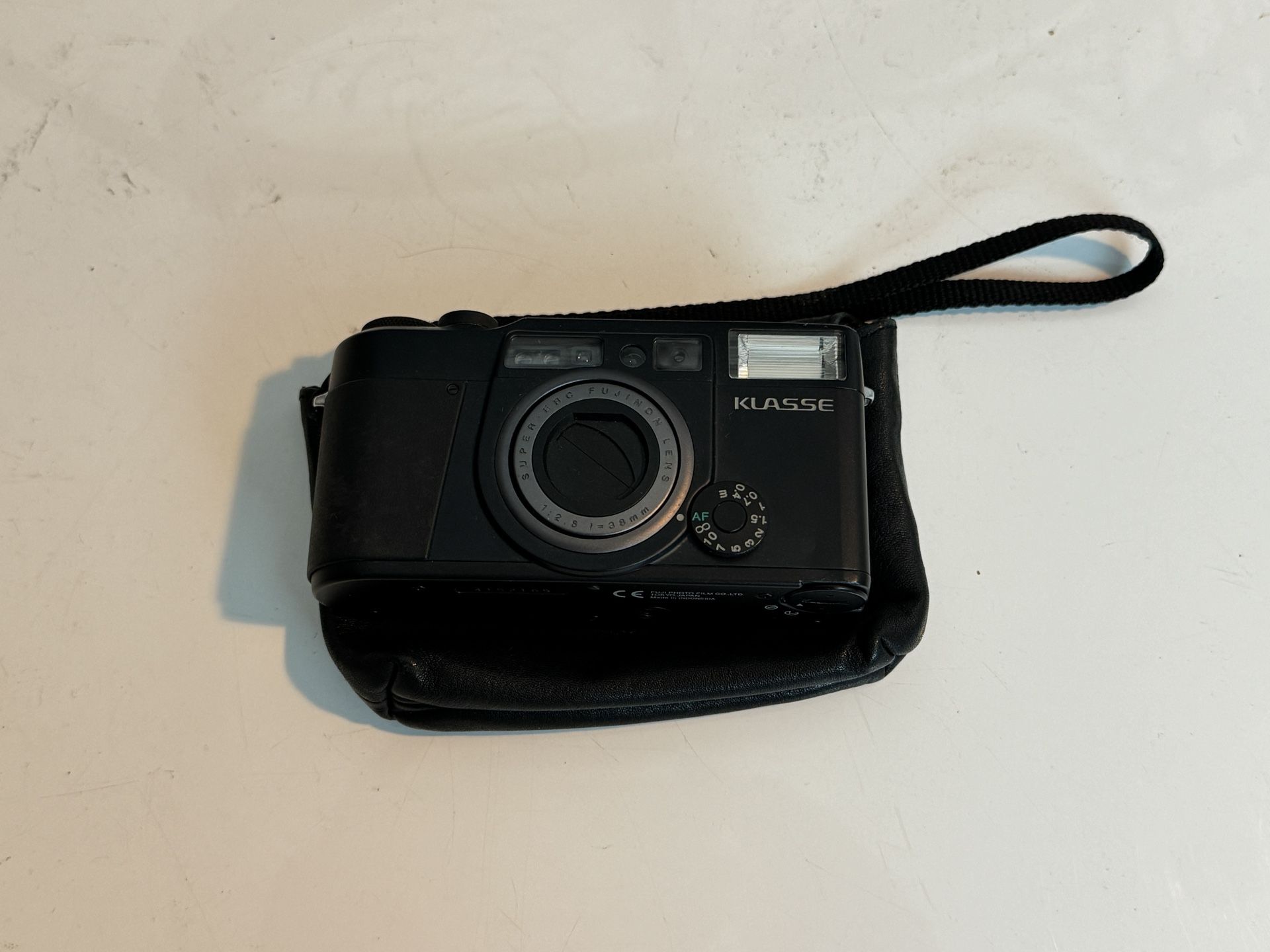 Fuji Klasse 35mm Film Camera W/ Leather Pouch