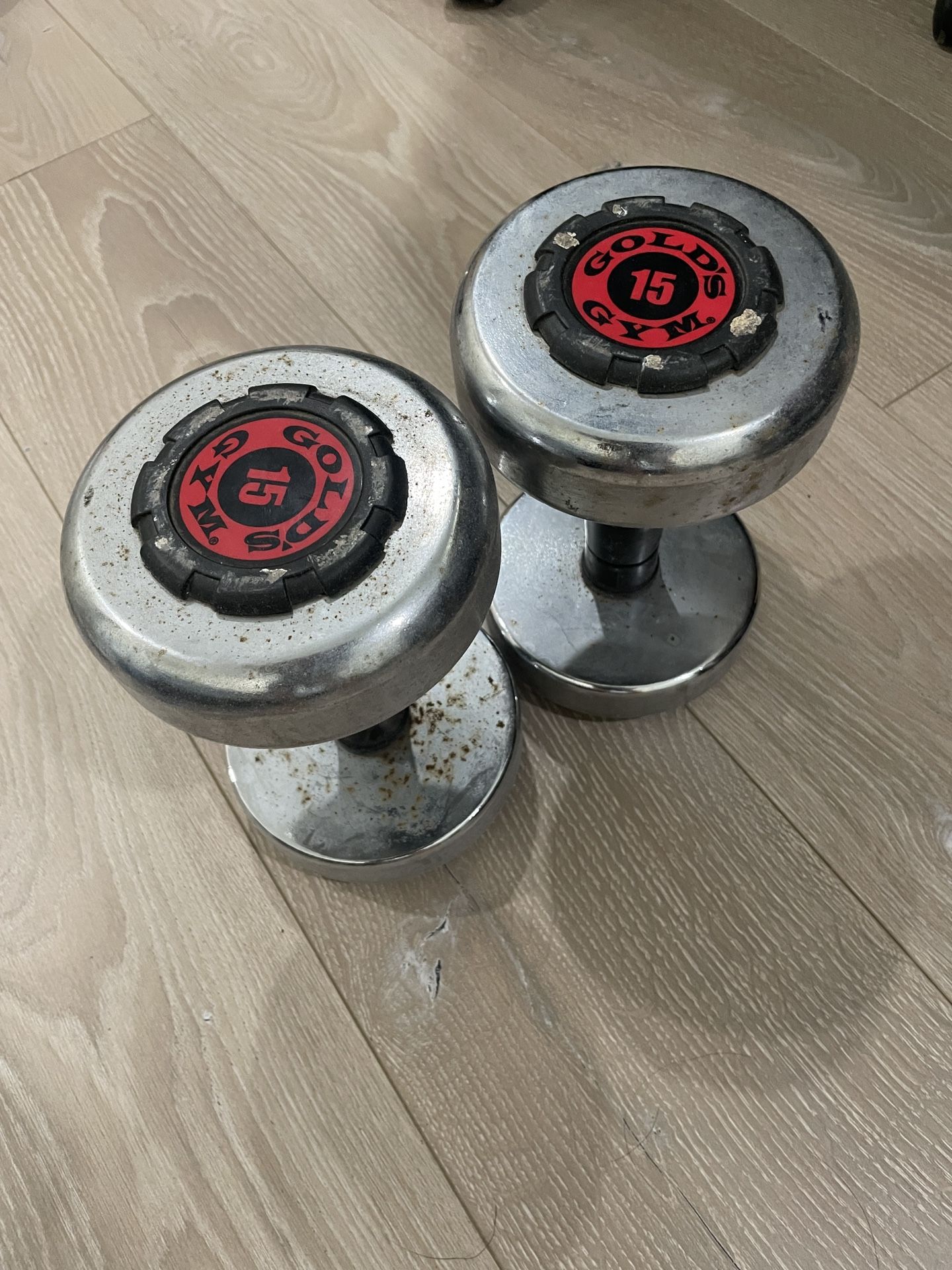 Gold’s Gym 15lb Dumbbell Set