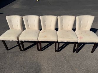 5 chairs