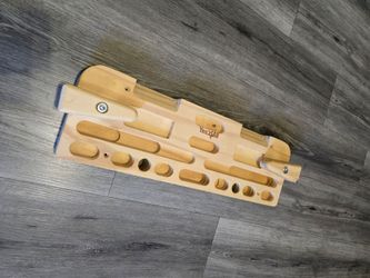 Yes4All Wooden Climbing Board for Grip Training, Supports Up to 300 Lb, Natural