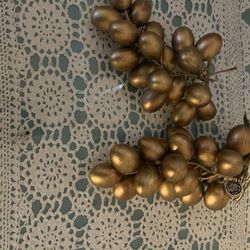 Vintage Delon Grapes Set of Two
