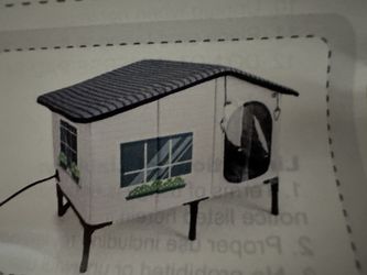 Outdoor Weatherproof Heated Cathouse New