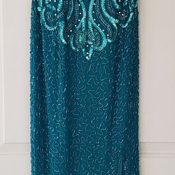 Gorgeous Sequin and Beaded Prom Dress