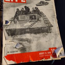 Vintage 40's Life Magazines