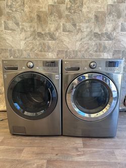 LG set gas Laundry