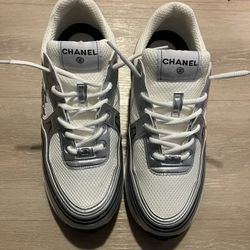 Chanel runners ‘Silver White’