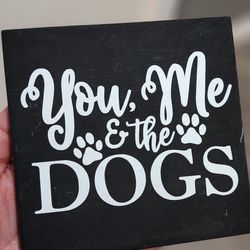 Dog decor signs
