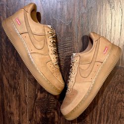 Nike Air Force 1 Low SP “Supreme Wheat” Men’s Size 10.5