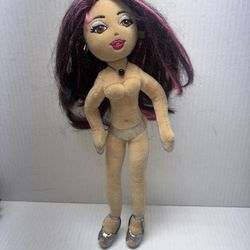 vintage TY Girlz Supercool Serena poseable plush doll 13"