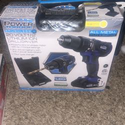 Power Torque Lithium Drill Driver 