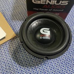  New 6.5" Genius Audio 400w Max Power Dual Voice Coil Nitro Series Subwoofer   $50 each  