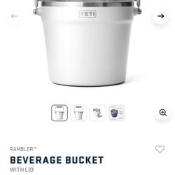 Brand New YETI Ice bucket 