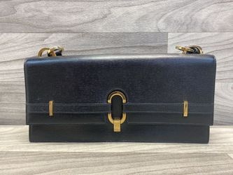Gucci Black Leather Shoulder Bag - Clutch (A1D017990)