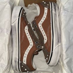 Vans Old Skool Pearlized Pack Vintage Cocoa Brown Size 9.5M 9M 8.5M 6.5M 6M 5.5M