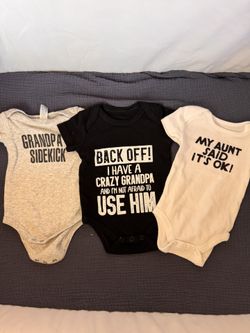 Grandpa Auntie Onesie 0-3 Months