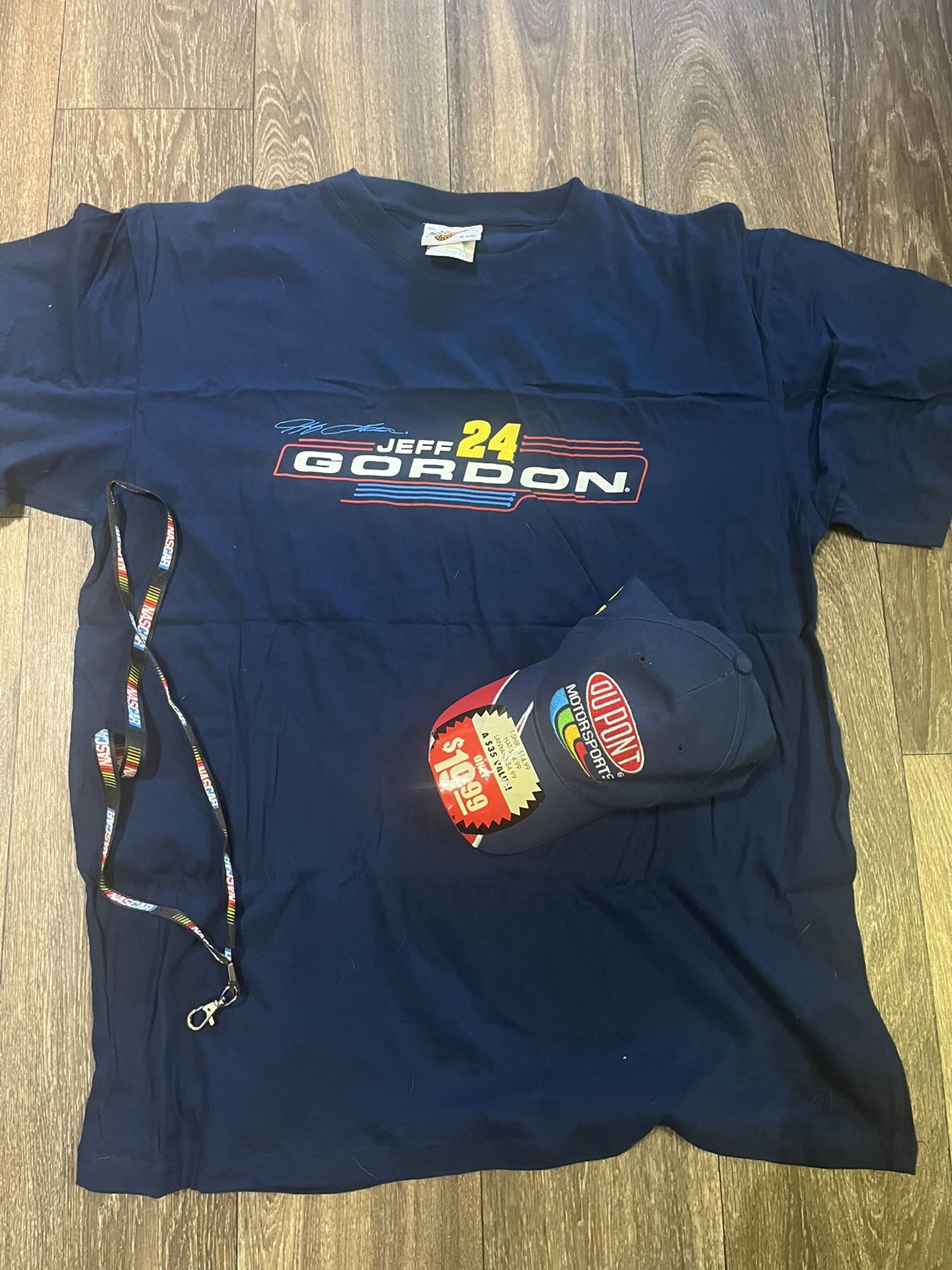 Vintage NASCAR Shirt/Hat Bundle (BRAND NEW WITH TAGS)