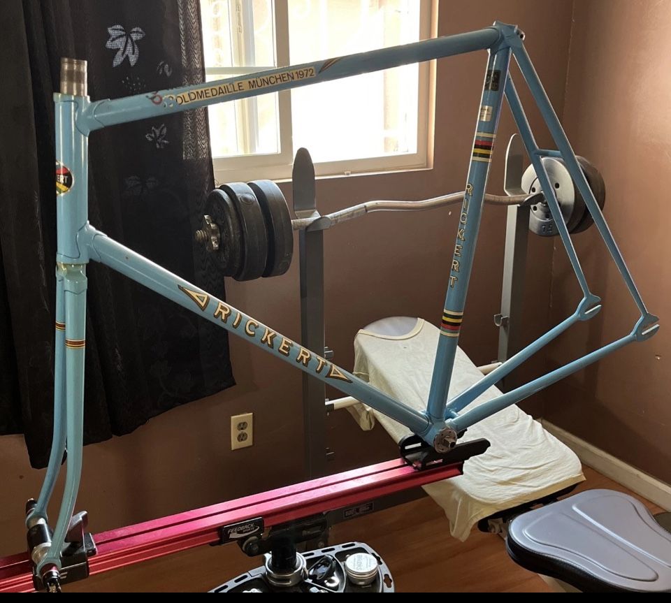 Rickert Track Frame Vintage German Bike