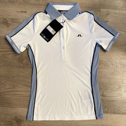Brand New J Lindeberg Women’s Demi Polo White 