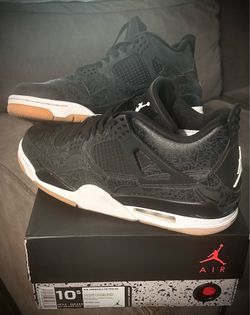 Jordan 4 Retro Laser Black Gum CI1184-001