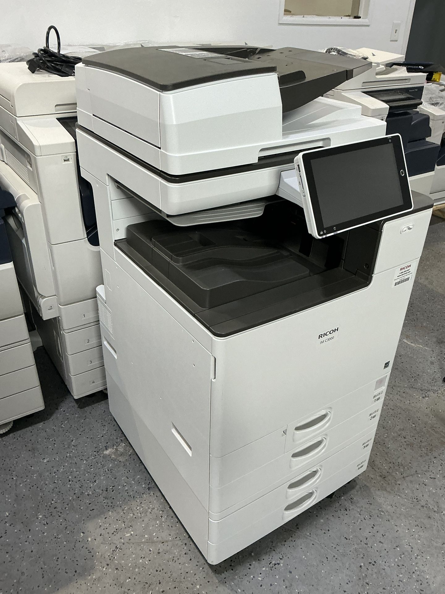 Office Printer Ricoh I’m C3000 Color Copier Machine Laser New