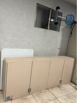 Garage cabinet
