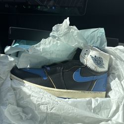 Fragment Union LA Air Jordan 1 Sport Royal Size 8.5