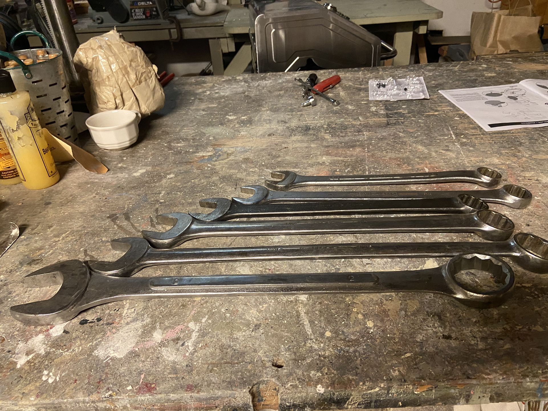 Heavy Duty Open End Box Wrenches