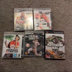 PS2 & PS3 Video Games