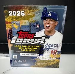 2026 Topps Finest Baseball Sealed Box ⚾🔥