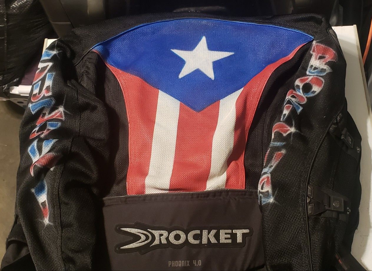 Joe Rocket Mens Motorcycle Jacket XL