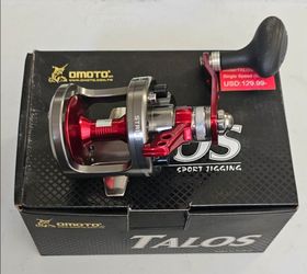 OMOTO TALOS TS10 Conventional Fishing Reel