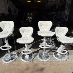 Brand New Adjustable Height Bar Stools Each Sold Individually For $80