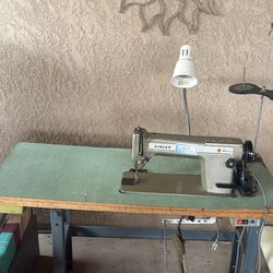 Industrial Singer Sewing Machine 